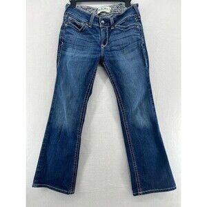 Ariat REAL Denim Jeans Women's Size 29S Low Rise BootCut Western